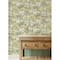 Caroline et Bettina Yellow Gray le Forestier Peel & Stick Wallpaper